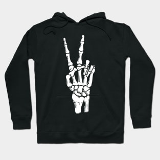 Skeleton Hand - Peace Hoodie